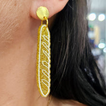 Charger l'image dans la galerie, Boucles d'oreilles dorées Baguette et Croissant 🥖🥐🇫🇷
