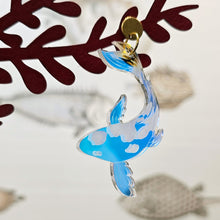 Charger l'image dans la galerie, Boucles d'oreilles Carpe Koï holographique 🎏
