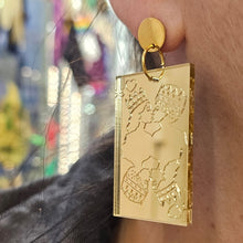 Charger l'image dans la galerie, ❤️✨ Boucles d'oreilles Carte Reine de Cœur ✨❤️