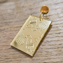 Charger l'image dans la galerie, ❤️✨ Boucles d'oreilles Carte Reine de Cœur ✨❤️