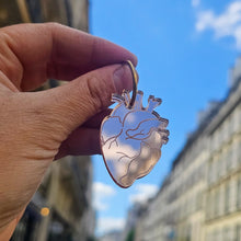 Charger l'image dans la galerie, 🌸 Boucles d’oreilles Cœur Anatomique Miroir Rose Gold – Sensibilité & éclat assumé