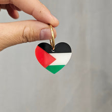 Charger l'image dans la galerie, 🇵🇸❤️ Boucles d’oreilles Cœur Palestine – Portez la solidarité fièrement ❤️ 🇵🇸