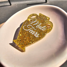 Charger l'image dans la galerie, Broche Amphore MALE TEARS (paillettes dorées) 💧