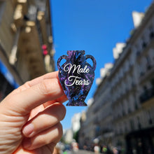 Charger l'image dans la galerie, Broche Amphore MALE TEARS (marbré violet galactique) 💧