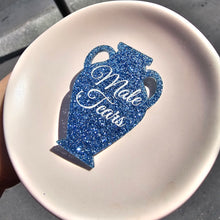 Charger l'image dans la galerie, Broche Amphore MALE TEARS (paillettes bleues) 💧