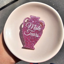 Charger l'image dans la galerie, Broche Amphore MALE TEARS (paillettes roses) 💧