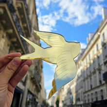 Charger l'image dans la galerie, Décoration murale hirondelle dorée 🪽✨