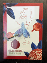 Charger l'image dans la galerie, Porte-clefs Clitoris, violet marbré