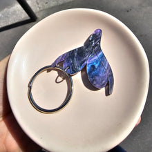 Charger l'image dans la galerie, Porte-clefs Clitoris, marbré violet bleu