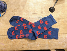 Charger l'image dans la galerie, Chaussettes en bambou Crabe