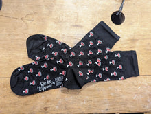 Charger l'image dans la galerie, Chaussettes en bambou Ballon de vin rouge 🍷