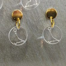 Charger l'image dans la galerie, Boucles d'oreilles mini signe Astro constellation 🔭⭐