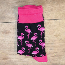 Charger l'image dans la galerie, Chaussettes en bambou Flamant Rose 🦩