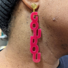 Charger l'image dans la galerie, Boucles d'oreilles GOUDOU rose 🏳️🌈