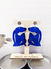 Charger l'image dans la galerie, Boucles d'oreilles Matisse bleu