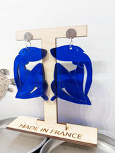 Charger l'image dans la galerie, Boucles d'oreilles Matisse bleu