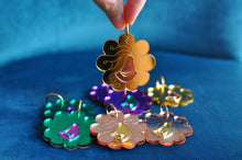 Charger l'image dans la galerie, Boucles d'oreilles Gorgone doré et rose gold - Maedusa X Atelier Grenade
