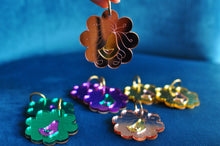 Charger l'image dans la galerie, Boucles d'oreilles Gorgone rose gold et doré - Maedusa X Atelier Grenade
