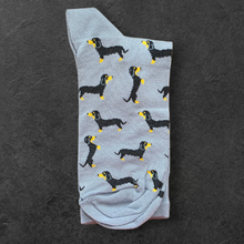 Charger l&#39;image dans la galerie, Chaussettes en bambou Teckel 🌭🐶
