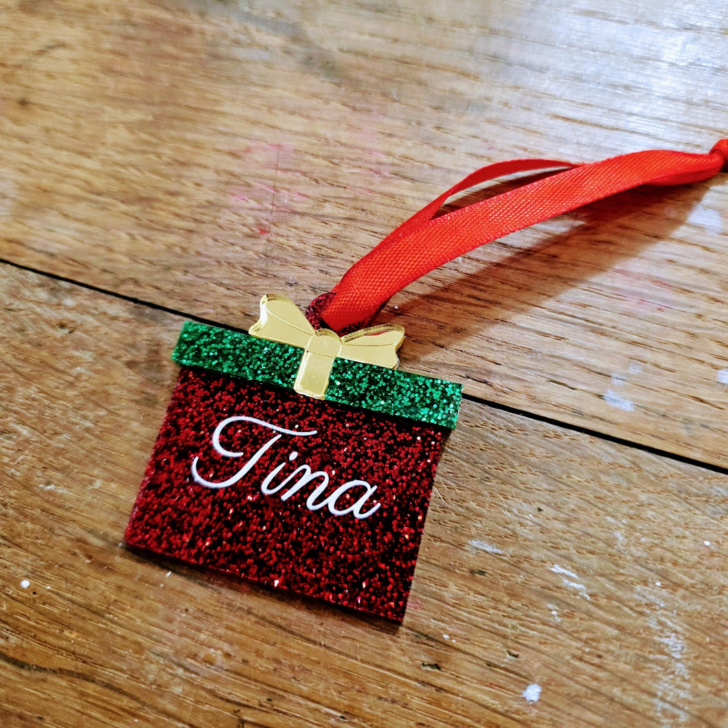 🎄 Déco de sapin personnalisée — Paquets ! 🎁