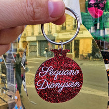 Charger l&#39;image dans la galerie, ❤️ Porte-clefs Grenade à personnaliser ! ❤️
