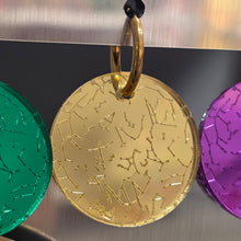 Boucles d'oreilles carte du ciel personnalisées – "Votre Nuit Étoilée"