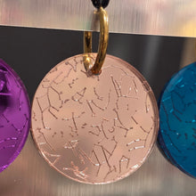 Boucles d'oreilles carte du ciel personnalisées – "Votre Nuit Étoilée"