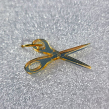 Charger l'image dans la galerie, 💛 Boucles d’oreilles Ciseaux Miroir doré 💛
