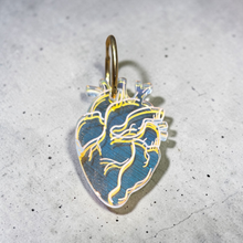 Charger l'image dans la galerie, 🌸 Boucles d’oreilles Cœur Anatomique holographique
