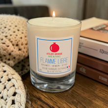 Charger l'image dans la galerie, Bougie "Flamme Libre" Made in France 🔥
