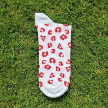 Charger l'image dans la galerie, Chaussettes en bambou Léopard rouge🐆🐾
