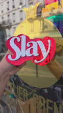 Charger et lire la vidéo dans la visionneuse de la Galerie, Décoration murale &quot;Slay&quot; ! 🌈💅
