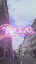 Charger et lire la vidéo dans la visionneuse de la Galerie, Décoration murale &quot;Fier.e&quot; rose 🌈
