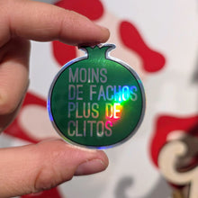 Charger l'image dans la galerie, Sticker Grenade Moins de fachos plus de clitos ✊
